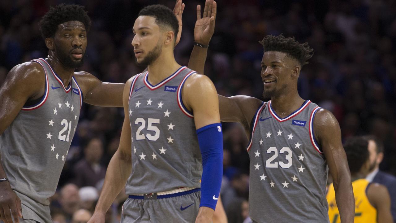 Jimmy Butler reportedly saw Ben Simmons as the weak link in the trio. Mitchell Leff/Getty Images/AFP