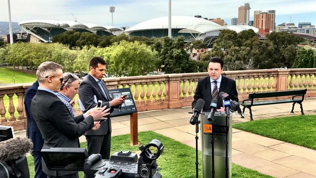 Nick Xenophon will run in the seat of Hartley. Picture: Tricia Watkinson.