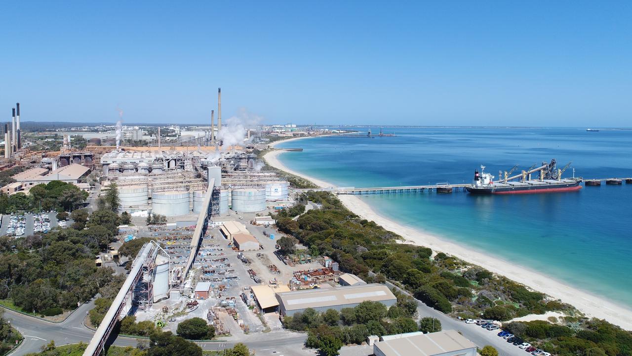 Kwinana Alumina Refinery in WA is set to close down operations.