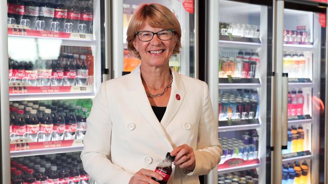 “We are seeing signs of modest improvement,” said Coca-Cola Amatil CEO Alison Watkins. Picture: Ryan Osland