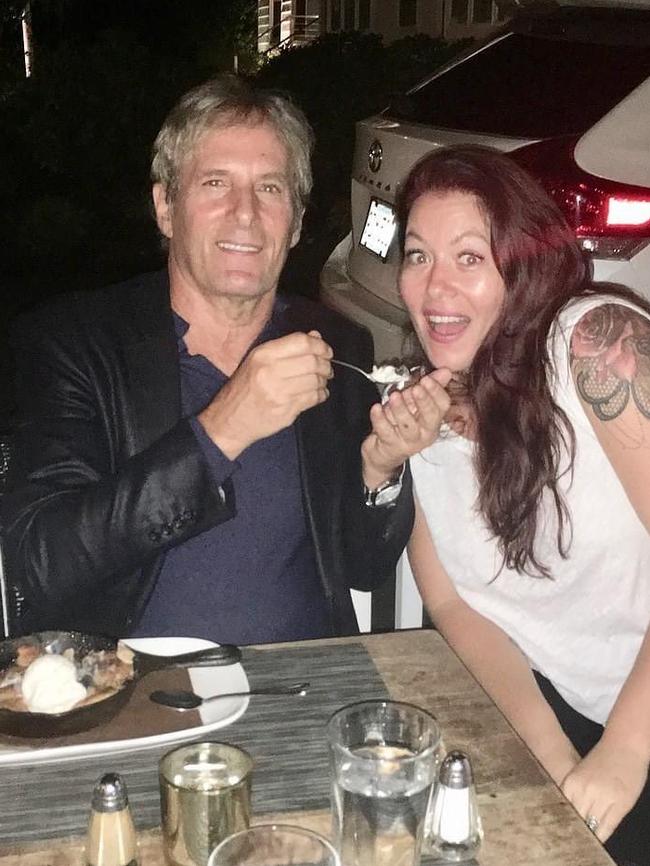 With daughter Taryn. Picture: Instagram