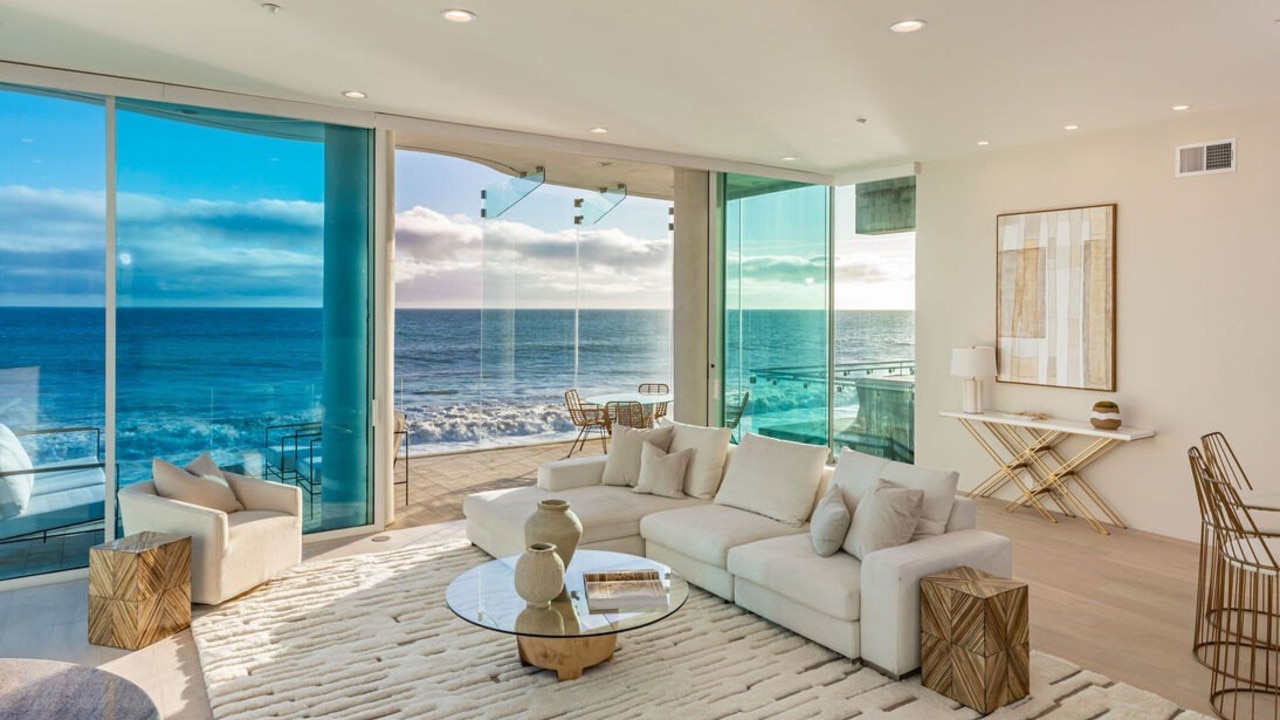 The Malibu home offers floor-to-ceiling windows. Picture: Realtor