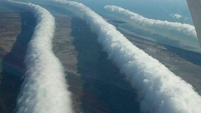 Morning Glory cloud over Australia. Picture: Mick Petroff MUST CREDIT