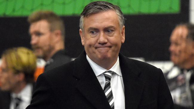 Eddie McGuire has a history of making comments which land him in hot water. Picture: Nicole Garmston