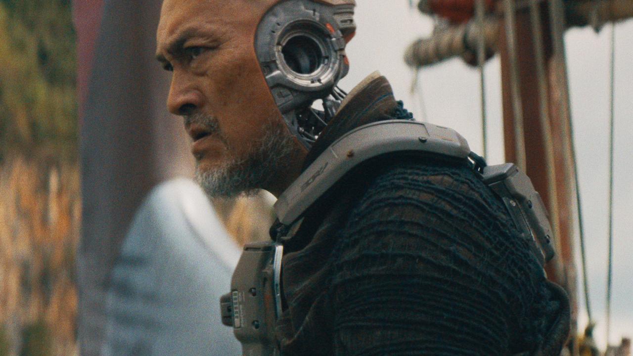 Ken Watanabe as Harun in The Creator. Picture: 20th Century Studios.