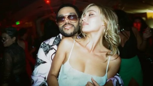 Lily-Rose Depp and The Weeknd star in The Idol. Picture: Binge