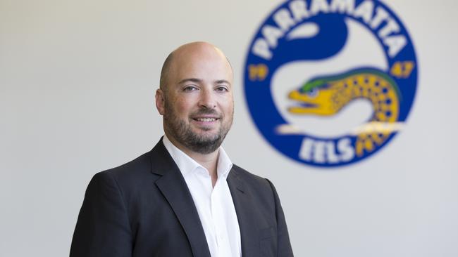 Incoming Parramatta boss Jim Sarantinos