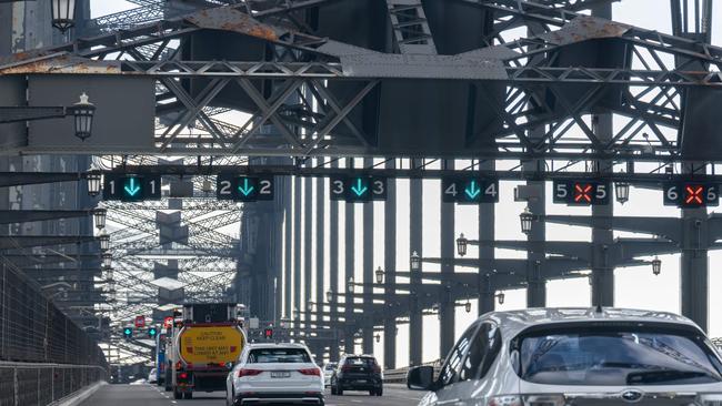 SYDNEY, AUSTRALIA - NewsWire Photos - Saturday 31 May 2025:Generics Harbour Bridge and Harbour tunnelTolls on the Sydney Harbour Bridge and Tunnel will rise on July 1 as the Minns Labor Government remakes a fairer toll road network for Sydney.All extra revenue collected from the inflation-linked increase will go into the NSW GovernmentÃ¢â¬â¢s toll relief scheme, the $60 toll cap.A peak weekday toll to cross the Harbour will increase by 14 cents or 3.2 per cent.Picture: NewsWire / Monique Harmer