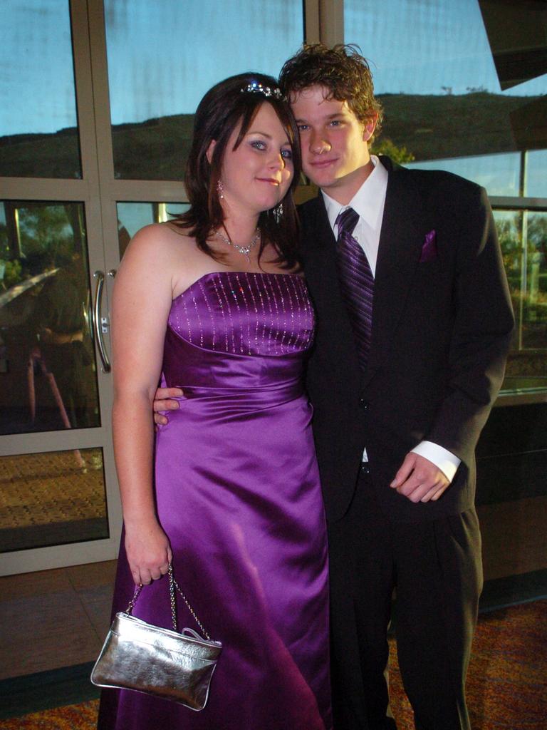 Molly Smark and Jason Goodwin at the 2009 Our Lady of the Sacred Heart Catholic College formal at the Alice Springs Convention Centre. Picture: NT NEWS