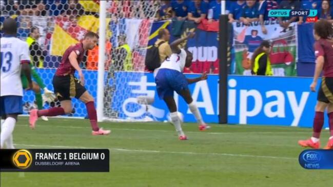 Own goal sinks Belgium against France