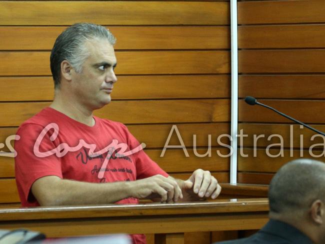 Nikolic downed a toxic cocktail of liquid cocaine and methamphetamine from a flask and collapsed, but has since recovered and faced court. Picture Gary Ramage