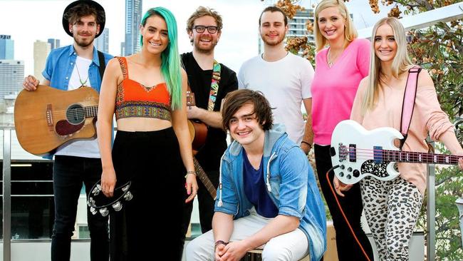 Cleveland drummers will back up Brisbane band Sheppard at the AFL grand final.