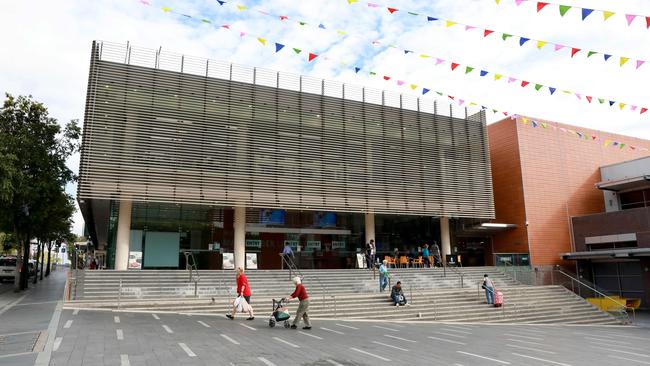 Blacktown City libraries will remain open, with patrons limited to 100 people at any given time due to government bans. Picture: Angelo Velardo