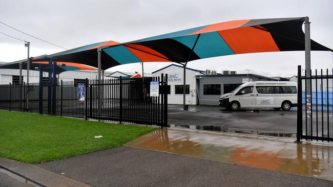 Retired airforce veteran Eric Jackson and his wife Racheal recently launched a parking and transfer service for passengers travelling through Townsville Airport. Picture: Evan Morgan