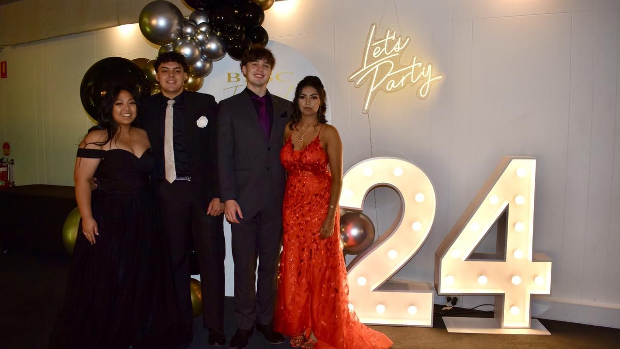 Brisbane Bayside State College formal at Victoria Park marquee in Herston, Brisbane on November 14, 2024. Picture: Grace Koo