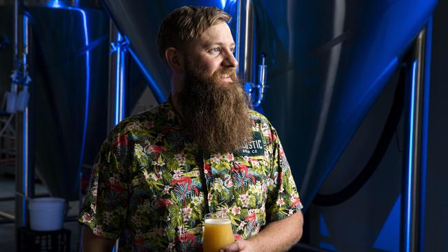 Head Brewer Lachy Crothers is involved in the fundraiser. (AAP Image/Richard Walker)