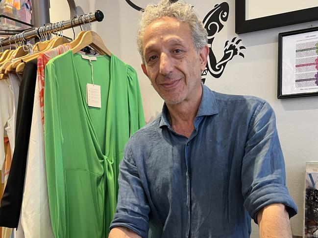 Kambiz Hendessi, owner of Chiswick fashion boutique Lizard. Picture: Danielle Gusmaroli