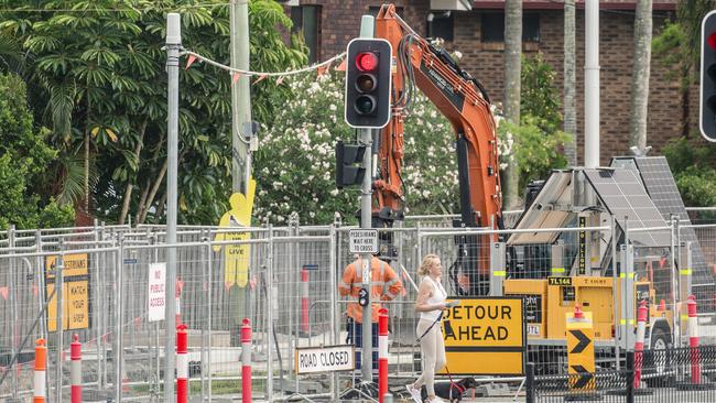 The line is more than a year away from opening but major works above ground will soon begin. Picture: Glenn Campbell