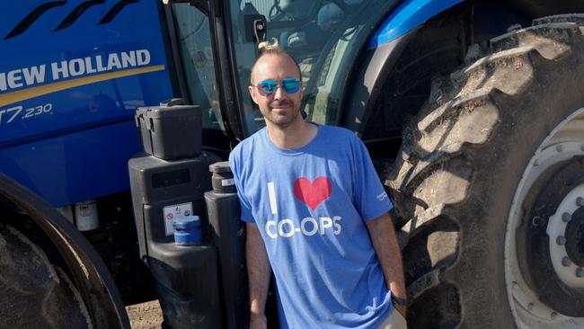 Fourth-generation dairy farmer Daniel Diederich, hurt by inflation, blames both the current and former presidents for splurging too much money. Picture: Daniel Kramer