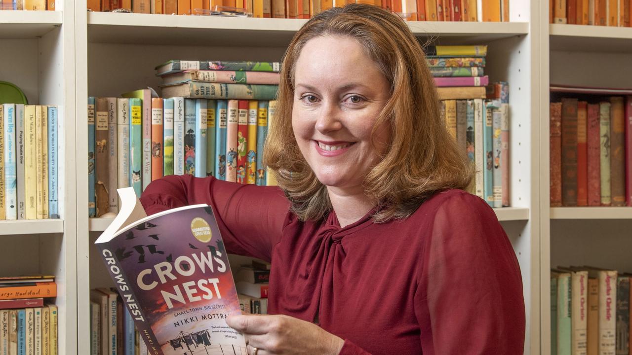 Nikki Mottram, author of the crime novel Crows Nest. Thursday, February 2, 2023. Picture: Nev Madsen.