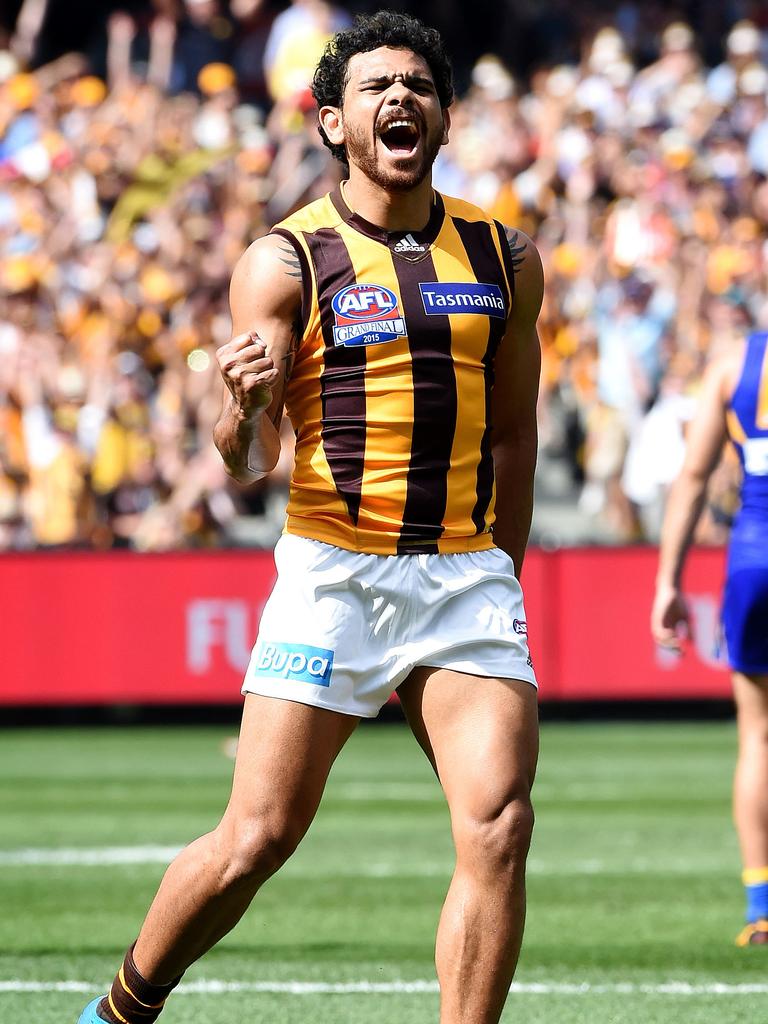 Cyril Rioli was best on ground in the 2015 Grand Final. Picture: Nicole Garmston