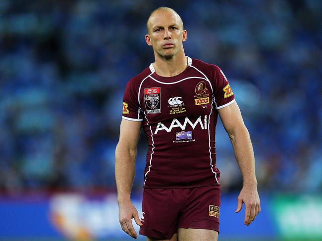 Will Maroons great Darren Lockyer put aside his Broncos links to help a Titan? Picture: Cameron Spencer/Getty Images