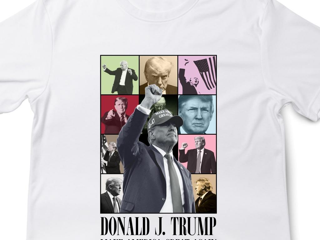 Trump stole Swift’s Era's Tour design for his new campaign merchandise.