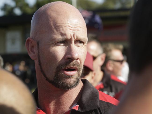 Braybrook coach Jason Hamilton. Picture: Valeriu Campan