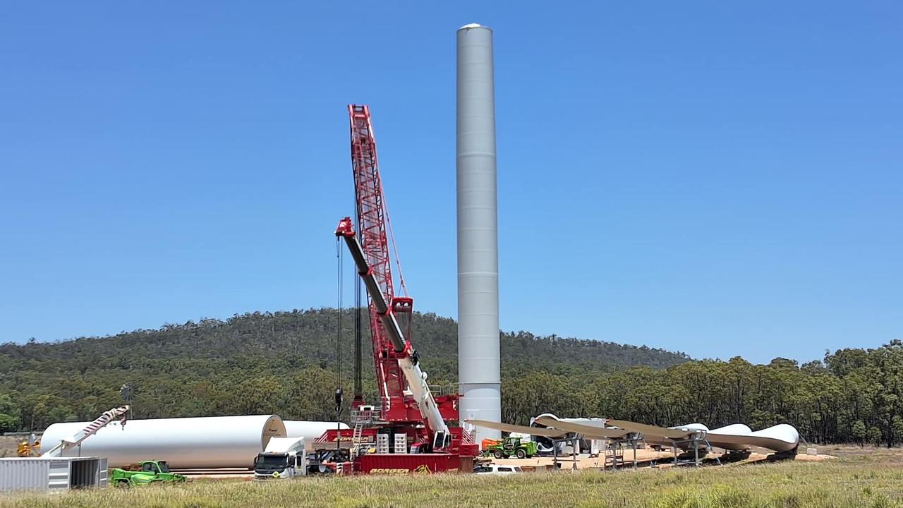 Construction begins on Jandowae’s 247m wind turbines