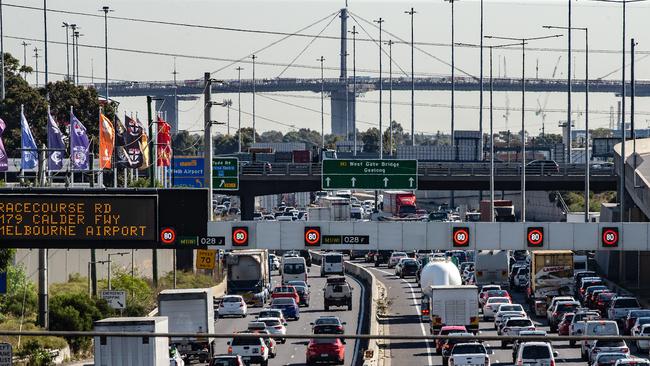 Roadworks are expected to cause delays and disruptions. Picture: Sarah Matray