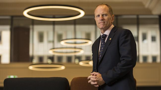 Andrew McConville, the new CEO of APPEA, at his offices in Perth. Picture: Ross Swanborough. 