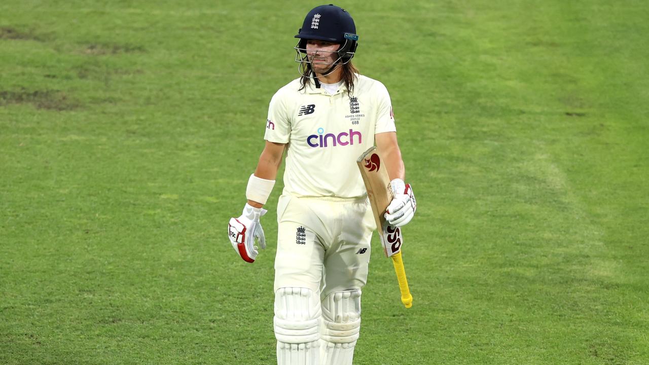 Rory Burns had a horror tour after being bowled on the first ball of the series.