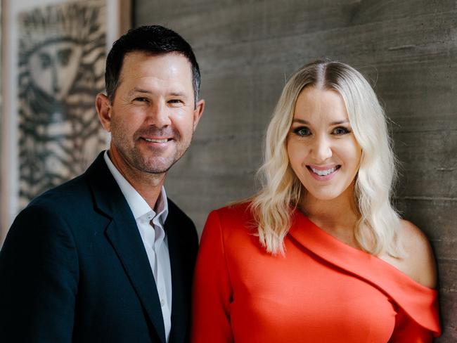 Ricky and Rianna Ponting.