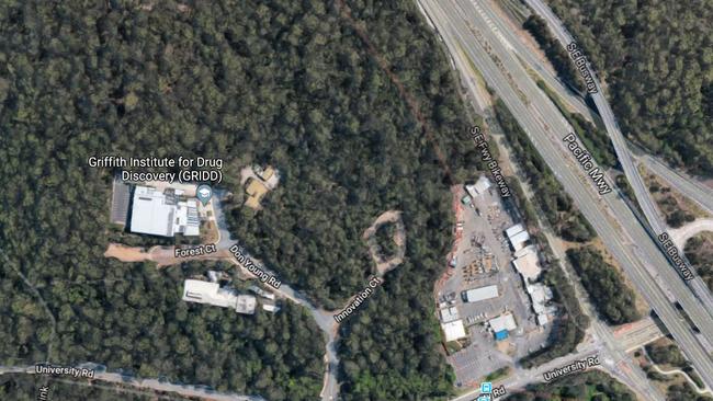 Toohey Forest and surrounds at Nathan. Photo: Google Maps