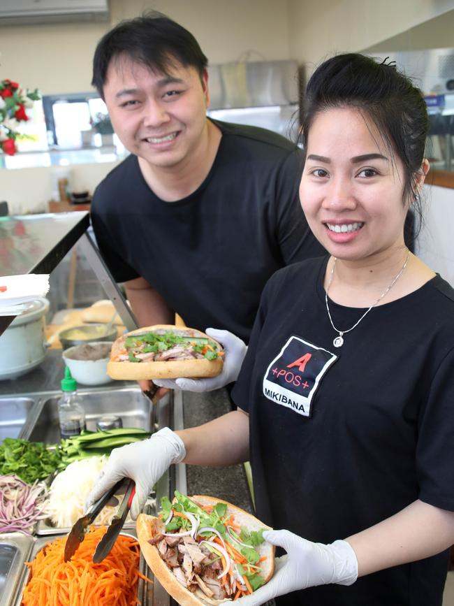 Khai Hoang Nguyen and his wife Dao have run Cha Phu Xong for five years. Picture: Dean Martin