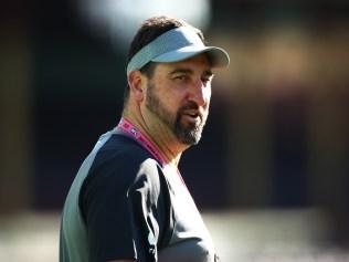 Assistant coach Dean Cox during the Sydney Swans training session at the SCG on July 11, 2024.. Photo by Brett Costello(Image Supplied for Editorial Use only - **NO ON SALES** - ©Brett Costello )