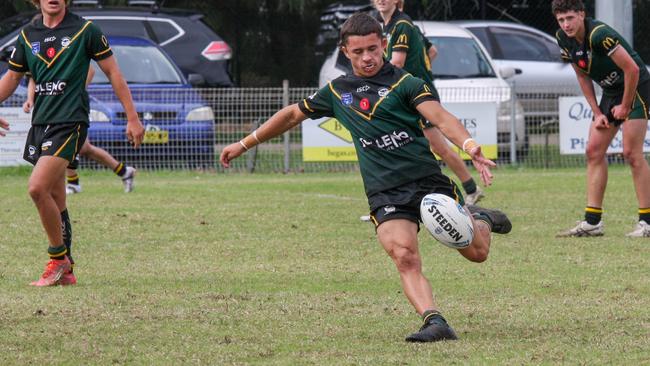 Byron Pitt of the Stingrays of Shellharbour U18s. Picture: Supplied