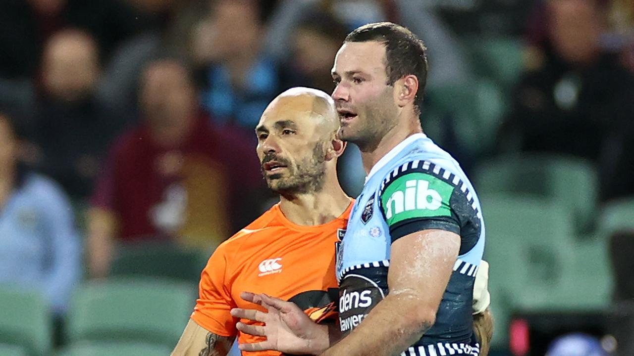Boyd Cordner was allowed to continue playing.