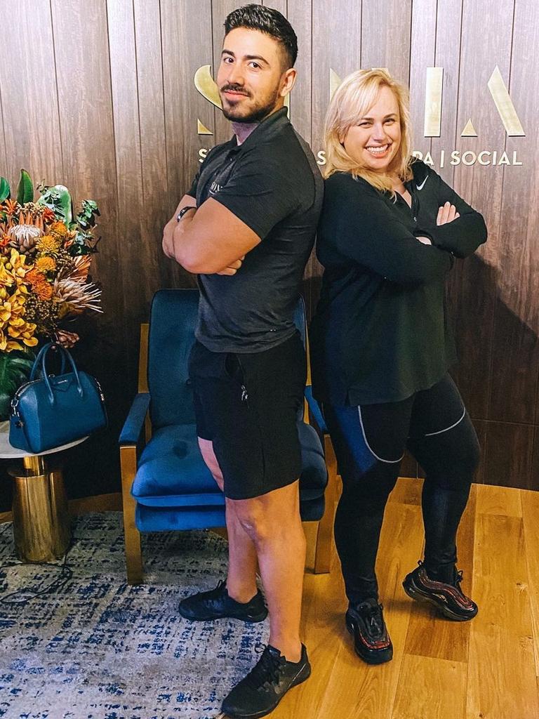 Jono Castano is Rebel Wilson’s trainer.