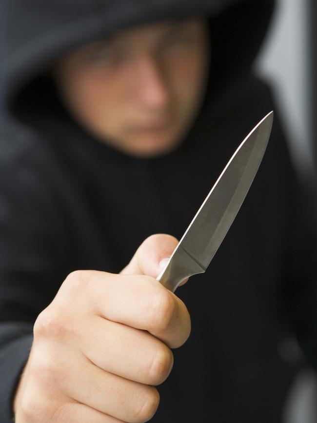 Police allege Jia Meeks threatened to kill a man while holding a knife.