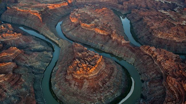 “The Loop” is located six miles above the Green River confluence in Canyonlands National Park, 50 miles downstream of Moab, Utah. Picture: Peter McBride