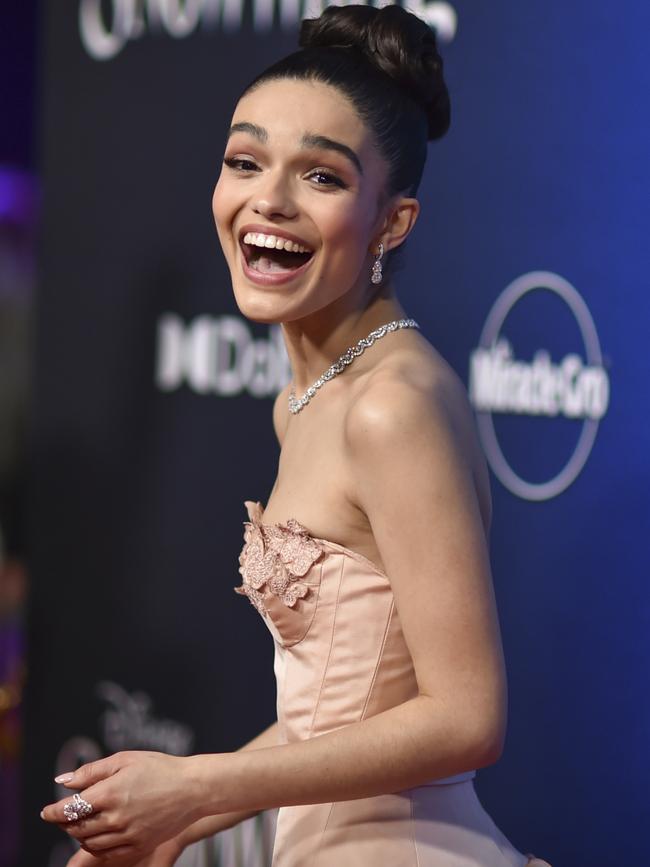 Rachel Zegler arrives at the premiere of Snow White in Los Angeles. Picture: Richard Shotwell/Invision/AP