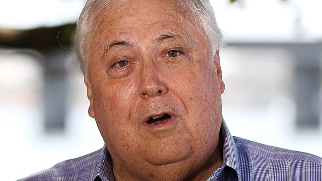 Clive Palmer - United Australia Party announcement and election news.Picture: NIGEL HALLETT