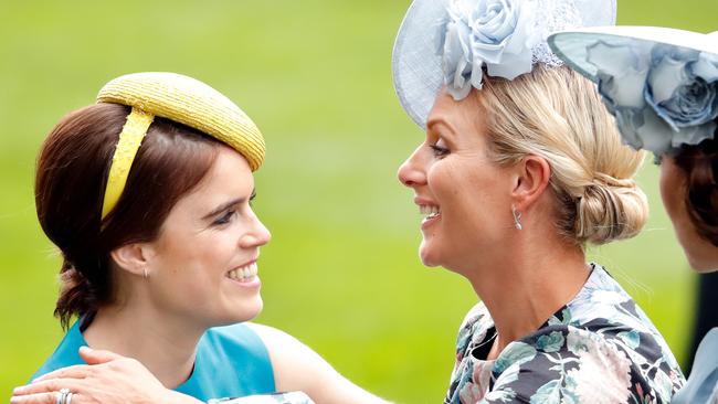 Princess Eugenie and Zara Tindall hosted a joint christening. Picture: Max Mumby/Indigo/Getty Images.