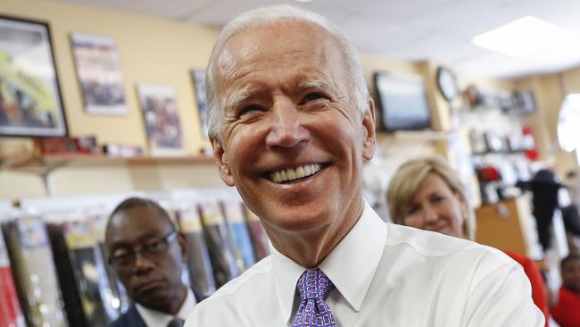 Former vice-president Joe Biden: ‘I’m really hoping that some other folks step up’. Picture: AP