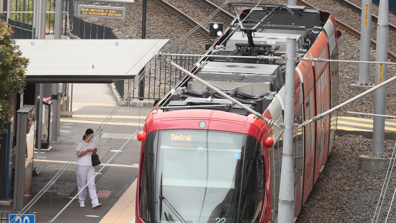 A cleaner who contracted COVID-19 from the Novotel Darling Harbour caught the light rail to Sydney’s Central station while infected. Picture: John Grainger