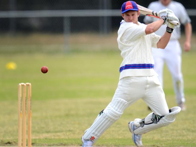 Ben Clements cuts for Mornington.