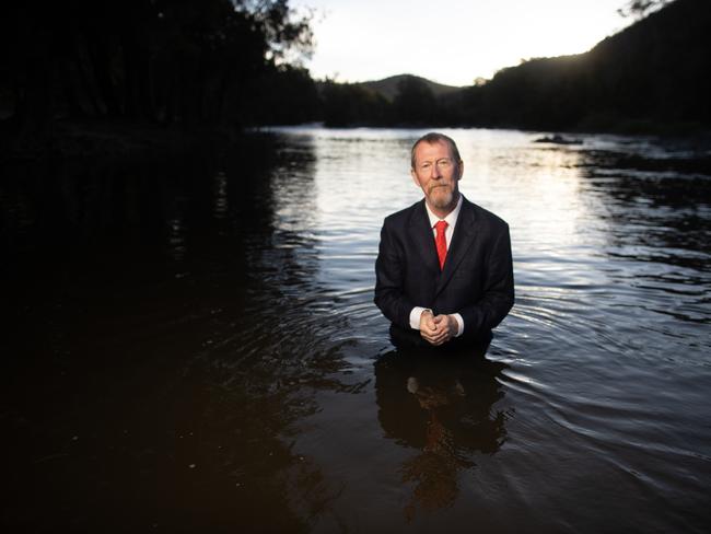 Author Chris Hammer. Wednesday 11th December 2024. Photograph by Mike Bowers.