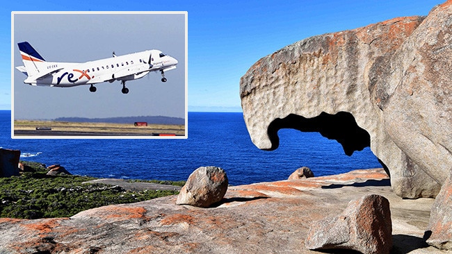 Rex Airlines and the Kangaroo Island Council have entered into a five-year partnership arrangement, paving the way for special fares.