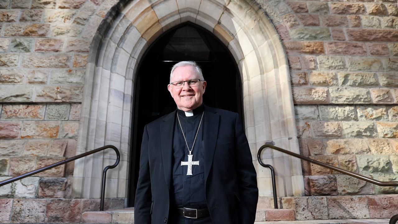 Archbishop Mark Coleridge of Brisbane said child sex abuse will not go unpunished. Picture: Tara Croser.